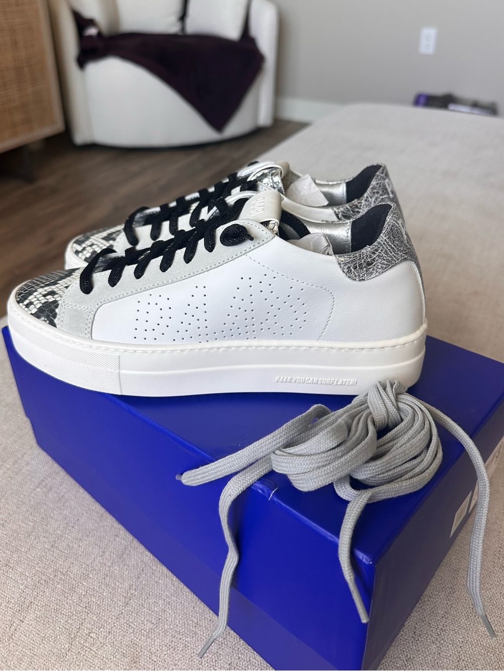 P448 Thea Platform Sneaker - Women’s Size 38 EU (7.5-8 US)